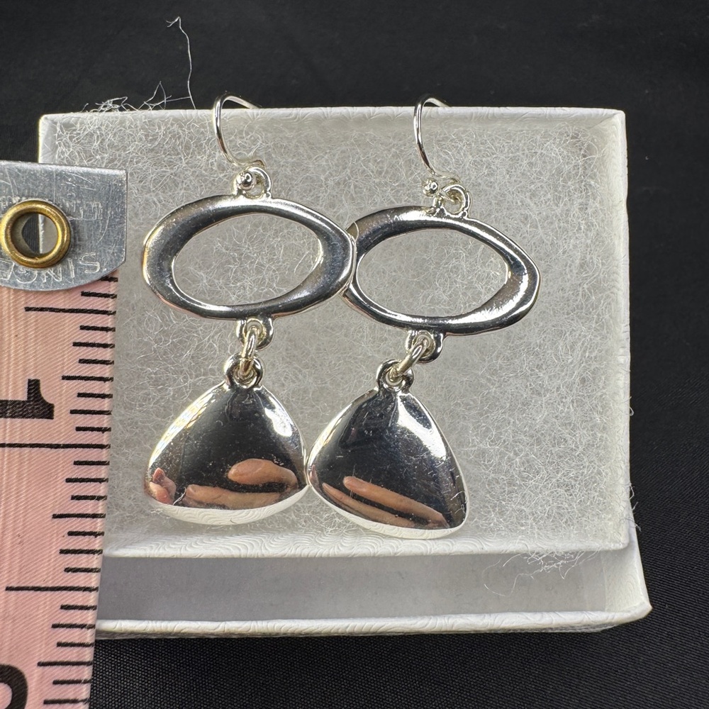 Chico’s Silver Dangle Earrings